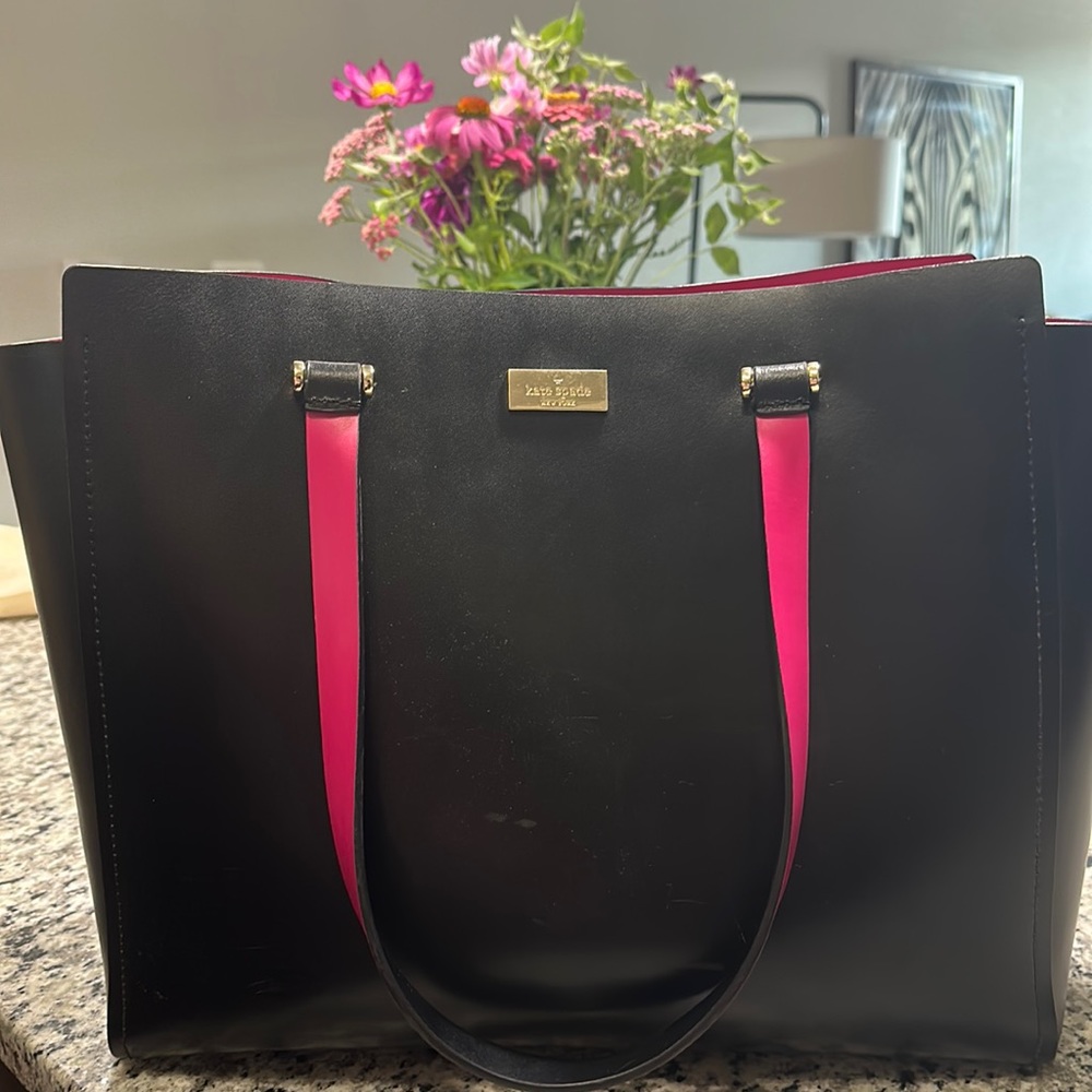 Kate Spade Black/Pink Purse